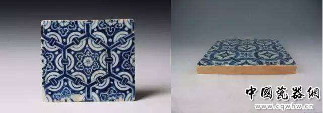 明永乐 报恩寺青花地砖